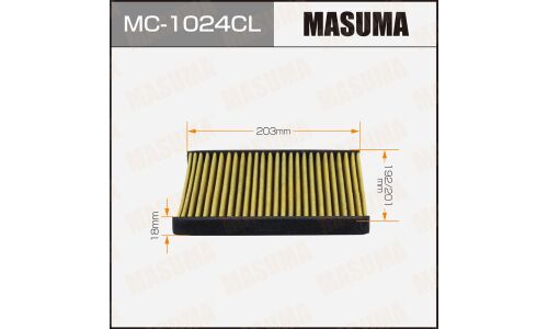 Фильтр салонный Masuma AC-901E угольный, арт. MC-1024CL