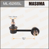 Стойка стабилизатора (линк) Masuma, левая, арт. ML-6265L