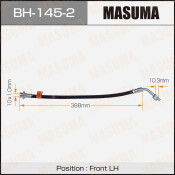Шланг тормозной Masuma для Datsun D22, передний, левый, арт. bh-145-2 Шланг тормозной Masuma для Datsun D22, передний, левый, арт. bh-145-2