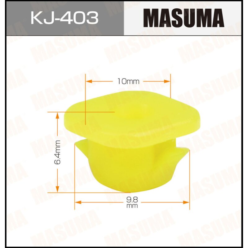 

Клипса крепежная MASUMA KJ-403 (OEM 90189-04095)