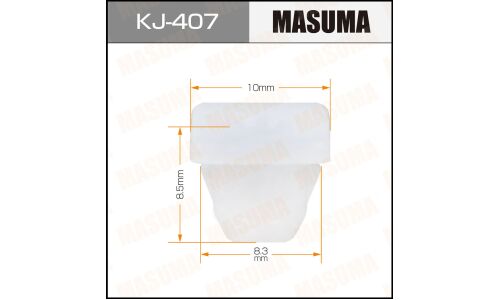 Клипса крепёжная деталей кузова Masuma, для Toyota, арт. KJ-407