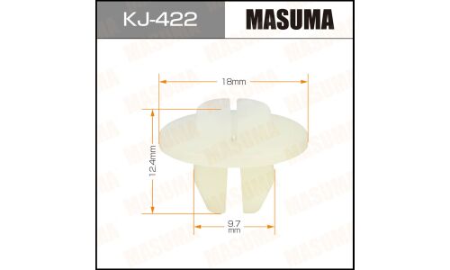 Клипса крепёжная бампера Masuma, для Toyota, арт. KJ-422