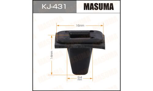 Клипса крепежная Masuma KJ-431 (OEM 76671-12010)