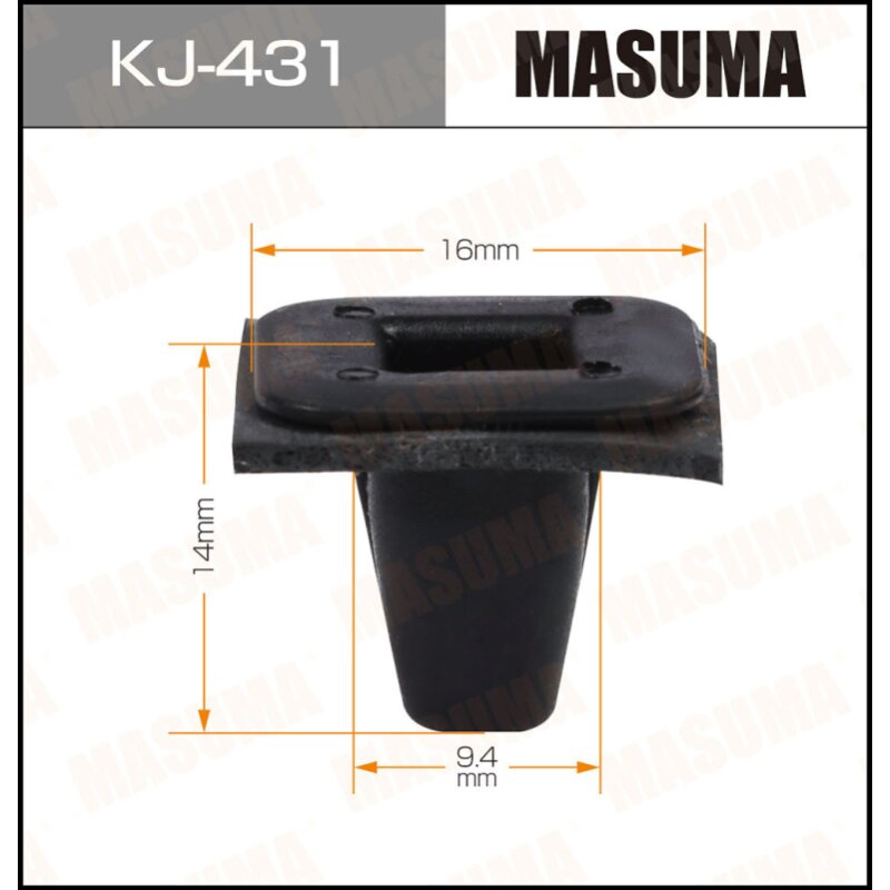 

Клипса крепежная MASUMA KJ-431 (OEM 76671-12010)