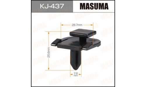 Клипса крепежная Masuma KJ-437 (OEM 53115-16010)