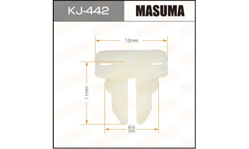 Клипса крепежная Masuma KJ-442 (OEM 90189-07002)