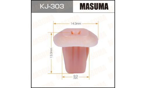 Клипса крепёжная деталей кузова Masuma, для Toyota, арт. KJ-303