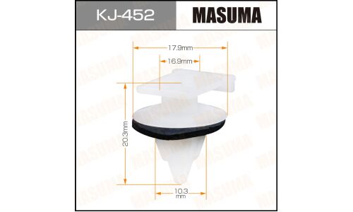 Клипса крепёжная двери Masuma, для Lexus, Toyota, арт. KJ-452