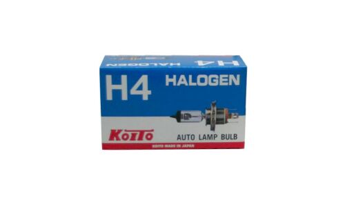 Лампа галогенная Koito Halogen H4 (P43t, T16), 24В, 75/70Вт, 3000К, 1 шт, арт. 0468E