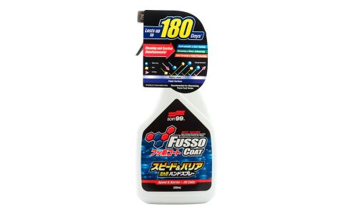 Полироль кузова Soft 99 Fusso Coat Spray 6 Months, защитный, с водоотталкивающим эффектом, бутылка с триггером 500 мл, арт. 10291
