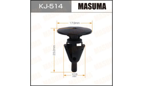 Клипса крепёжная деталей кузова Masuma, для Lexus, Toyota, арт. KJ-514