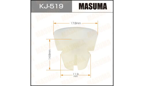 Клипса крепёжная деталей кузова Masuma, для Toyota, арт. KJ-519