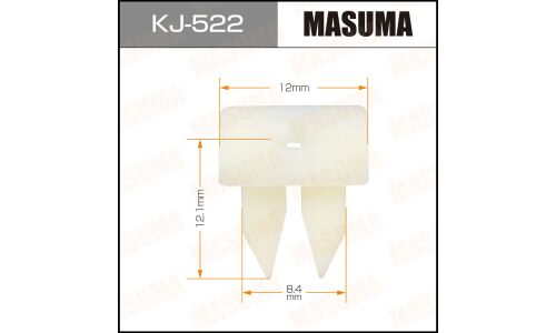 Клипса крепёжная бампера Masuma, для Toyota, арт. KJ-522