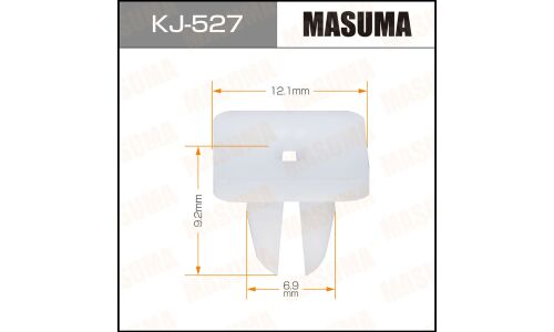 Клипса крепежная Masuma KJ-527 (OEM 90189-05012)