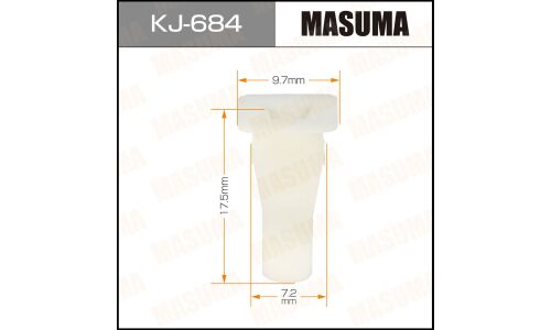 Клипса крепежная Masuma KJ-684 (OEM 01281-00501)