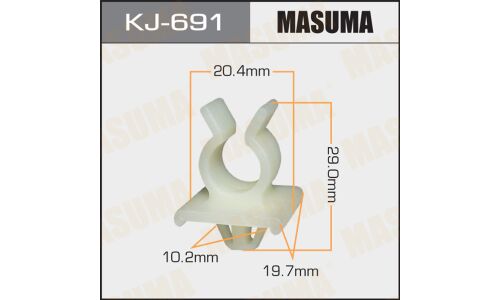 Клипса крепёжная шланга бензобака Masuma, для Nissan, арт. KJ-691