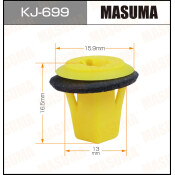 Клипса крепёжная кузова Masuma, для Nissan, арт. KJ-699