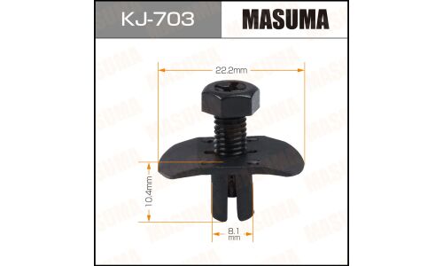Клипса крепежная Masuma KJ-703 (OEM 63844-D0100)