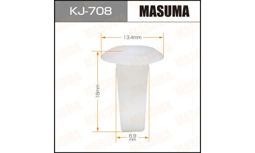Клипса крепежная Masuma KJ-708 (OEM 96706-H9400)