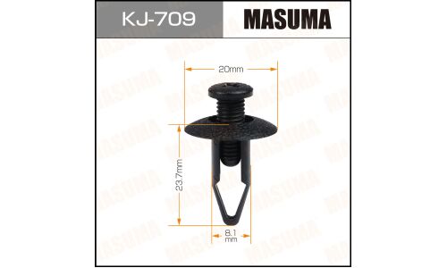 Клипса крепёжная кузова Masuma, для Mitsubishi, Nissan, арт. KJ-709