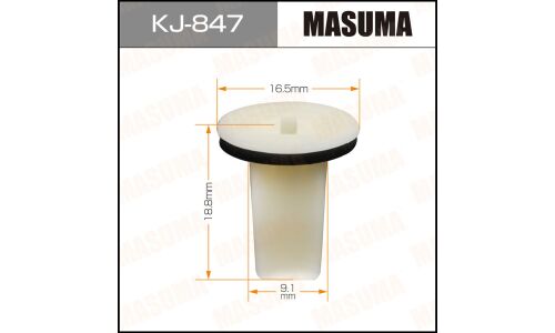 Клипса крепёжная деталей салона Masuma, для Mitsubishi, арт. KJ-847