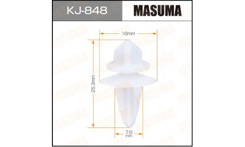 Клипса крепежная Masuma KJ-848 (OEM MB846992)