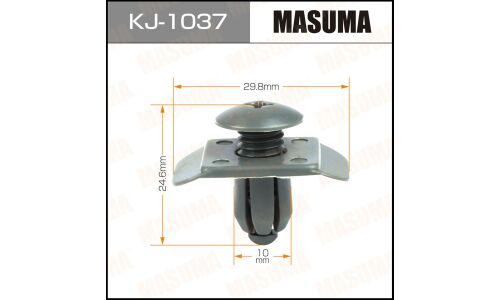 Клипса крепёжная брызговиков Masuma, для Mazda, арт. KJ-1037