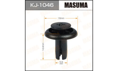 Клипса крепёжная решетки радиатора Masuma, для Mazda, арт. KJ-1046