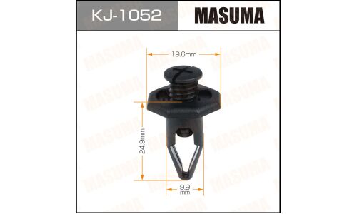 Клипса крепёжная бампера Masuma, для Honda, арт. KJ-1052