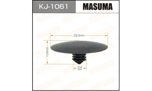 Клипса крепёжная обшивки салона Masuma, для Honda, арт. KJ-1061