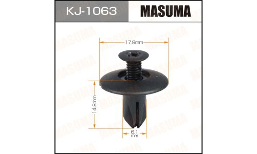 Клипса крепёжная дефлектора воздухозаборника салона Masuma, для Honda, арт. KJ-1063