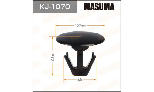Клипса крепёжная деталей кузова Masuma, для Honda, арт. KJ-1070
