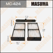 Фильтр салонный Masuma AC-301E, арт. MC-424 Фильтр салонный Masuma AC-301E, арт. MC-424