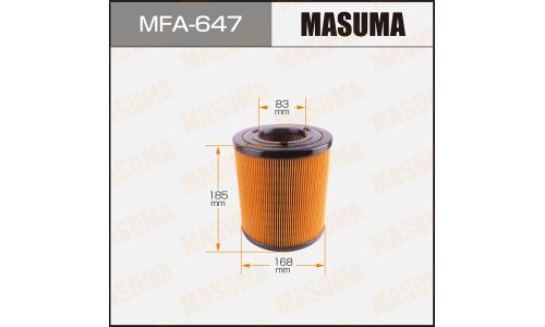 Фильтр воздушный Masuma A-524, арт. MFA-647