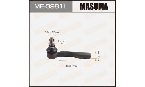 Наконечник рулевой тяги Masuma, арт. ME-3981L