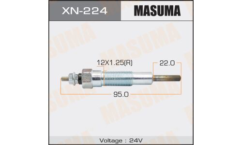Свеча накаливания Masuma (ED33), арт. XN-224