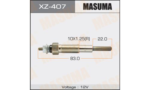 Свеча накаливания Masuma (R2), арт. XZ-407
