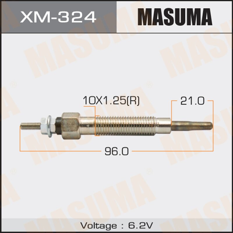 

Свеча накаливания "Masuma" CP-06 /4D56 (1/10/100