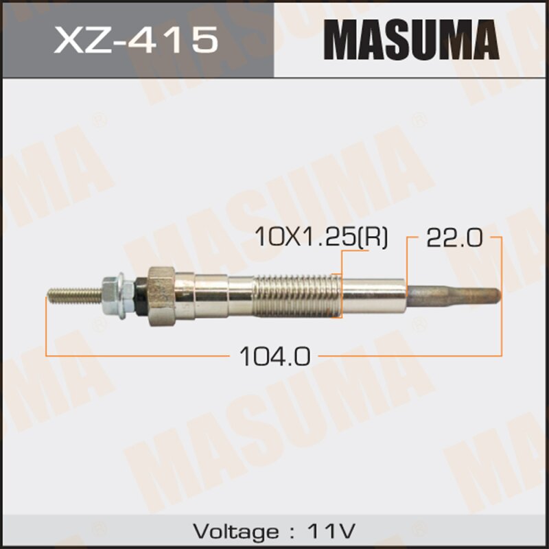 

Свеча накаливания "Masuma" CP-60 /WL, RF (1/10/100)