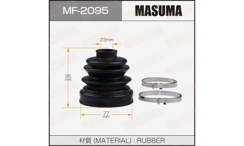 Пыльник привода Masuma, резина, арт. MF-2095