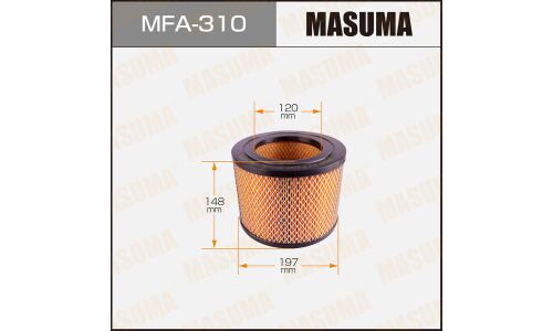 Фильтр воздушный Masuma A-187, арт. MFA-310
