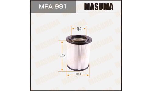 Фильтр воздушный Masuma A-868V, арт. MFA-991