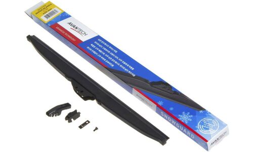 Щетка стеклоочистителя Avantech Snowguard 450мм (18") каркасная зимняя, с графитовым напылением, крепление J-Hook, 1 шт, арт. S-18