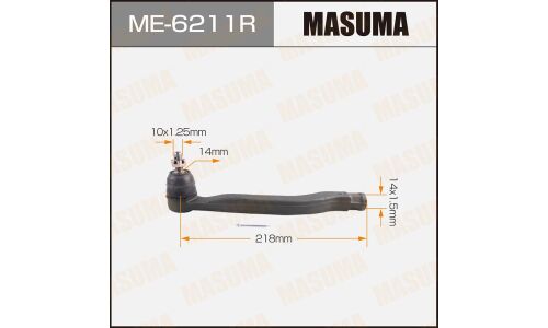 Наконечник рулевой тяги Masuma, правый, арт. ME-6211R