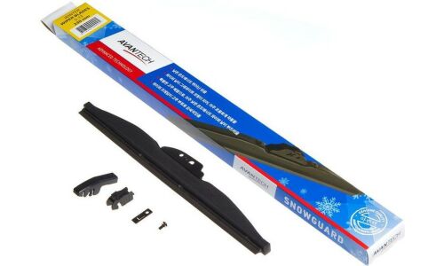 Щетка стеклоочистителя Avantech Snowguard 325мм (13") каркасная зимняя, с графитовым напылением, крепление J-Hook, 1 шт, арт. S-13