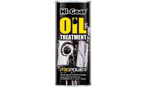 Присадка в моторное масло Hi-Gear Oil Treatment, комплексная, для бензиновых и дизельных двигателей, банка 444мл, арт. HG2243e