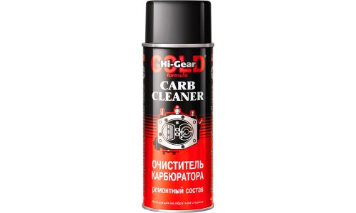 Очиститель карбюратора Hi-Gear Carb Cleaner, от углеродистых отложений, нагара и грязи, аэрозоль 312г, арт. HG3201