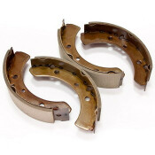 Колодки тормозные барабанные jFBK, комплект на ось (4 шт), арт. FN-6618