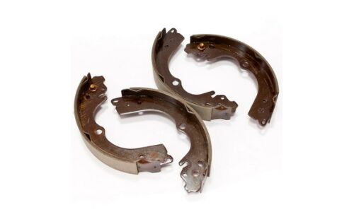 Колодки тормозные барабанные jFBK, комплект на ось (4 шт), арт. FN-7753