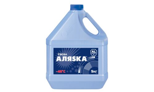 Тосол Аляsка А-40М, G11, синий, -40°C, 5кг, арт. 5067